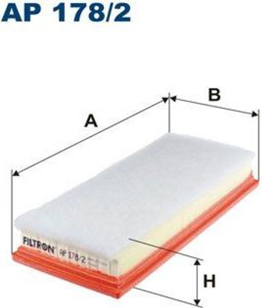 FILTRON AP 178/2 Luftfilter OE 178010N030 kompatibel mit Yaris, Verso, Urban Cruiser, IQ