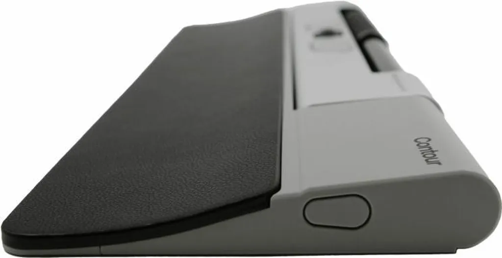 RollerMouse Go avec Dock : Souris sans fil compacte et ergonomique grise - 3