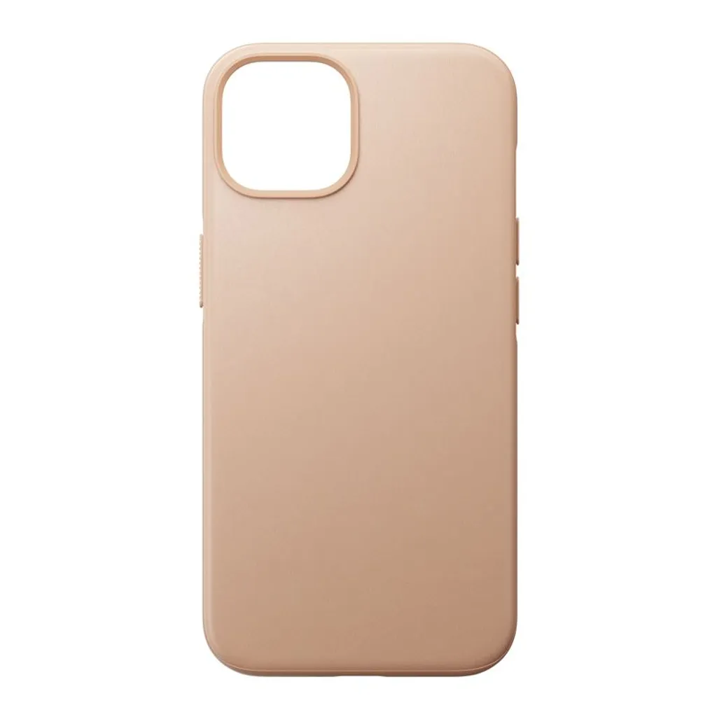 Coque cuir iPhone 14 Nomad MagSafe avec double attache pour cordon