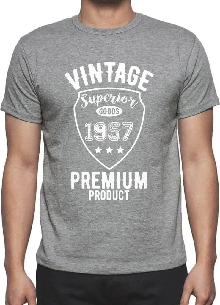 Herren Grafik T-Shirt Erstklassige Waren seit 1957 – Superior Goods Since 1957 – Geschenk 67. Geburtstag Jahrestag 67 Jahre Jubiläum 67 Jähri...