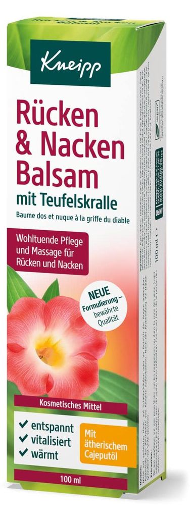 Kneipp Balsamo per schiena e collo 100 ml Immagine del prodotto 