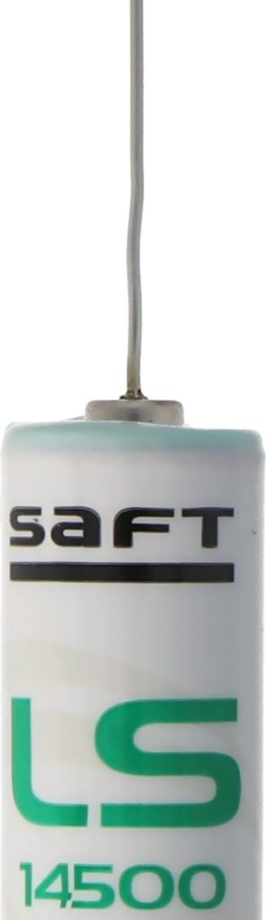 SAFT LS14500CNA Lithium Batterie mit axialem Drahtanschluss