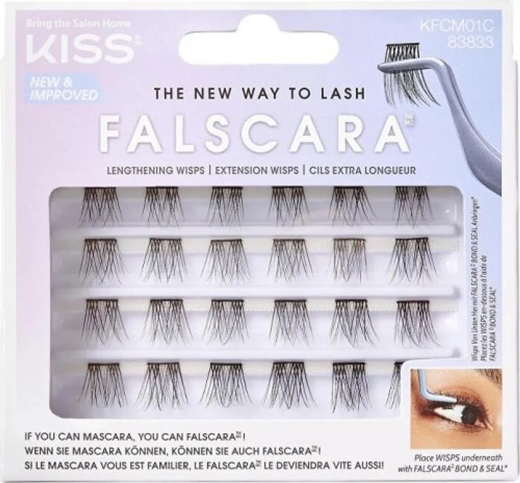 KISS Falscara Eyelash Multi Shorty Noir - Extensions de Cils Maison