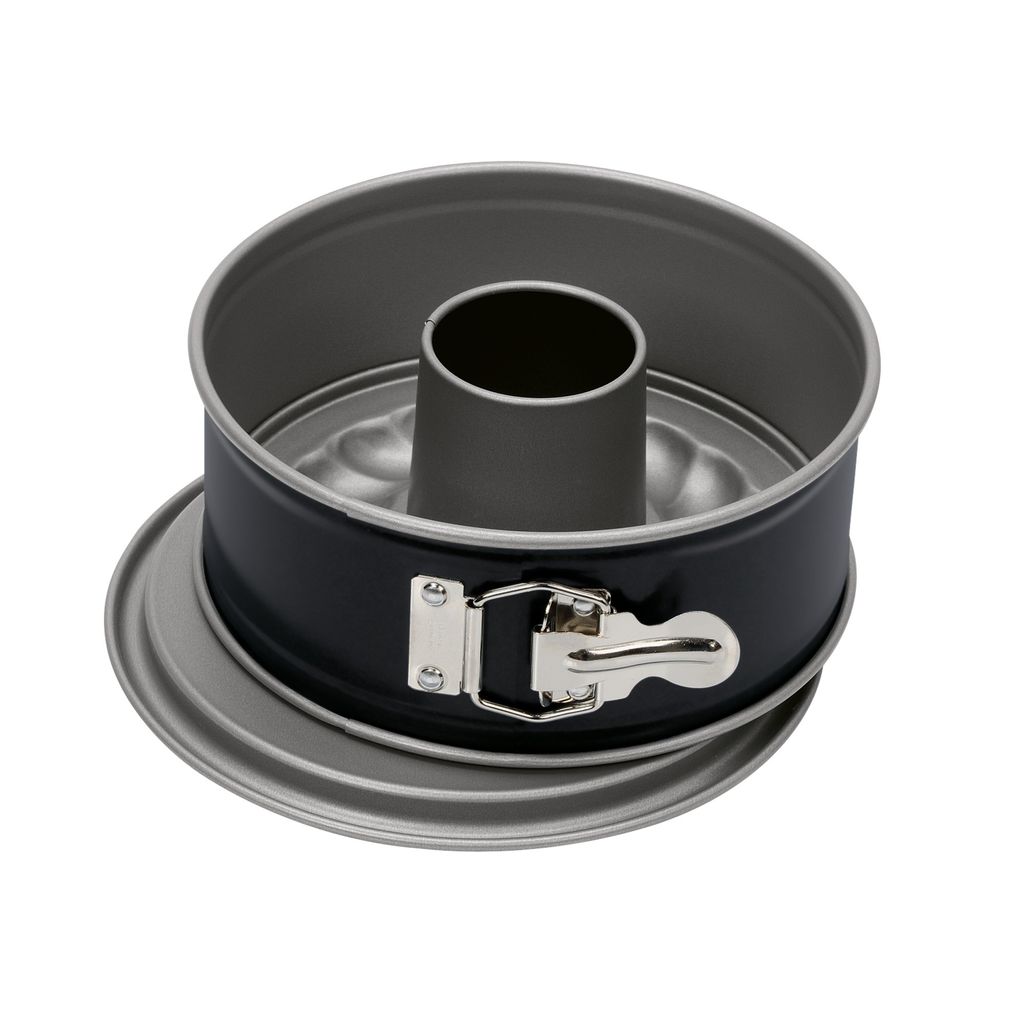 Kaiser Inspiration Mini-Springform, mit Flach- und Rohrboden, Ø 20 cm, 2 Böden, für 1/2 Rezeptportion, runde Backform, auslaufsicher, antihaftbe...