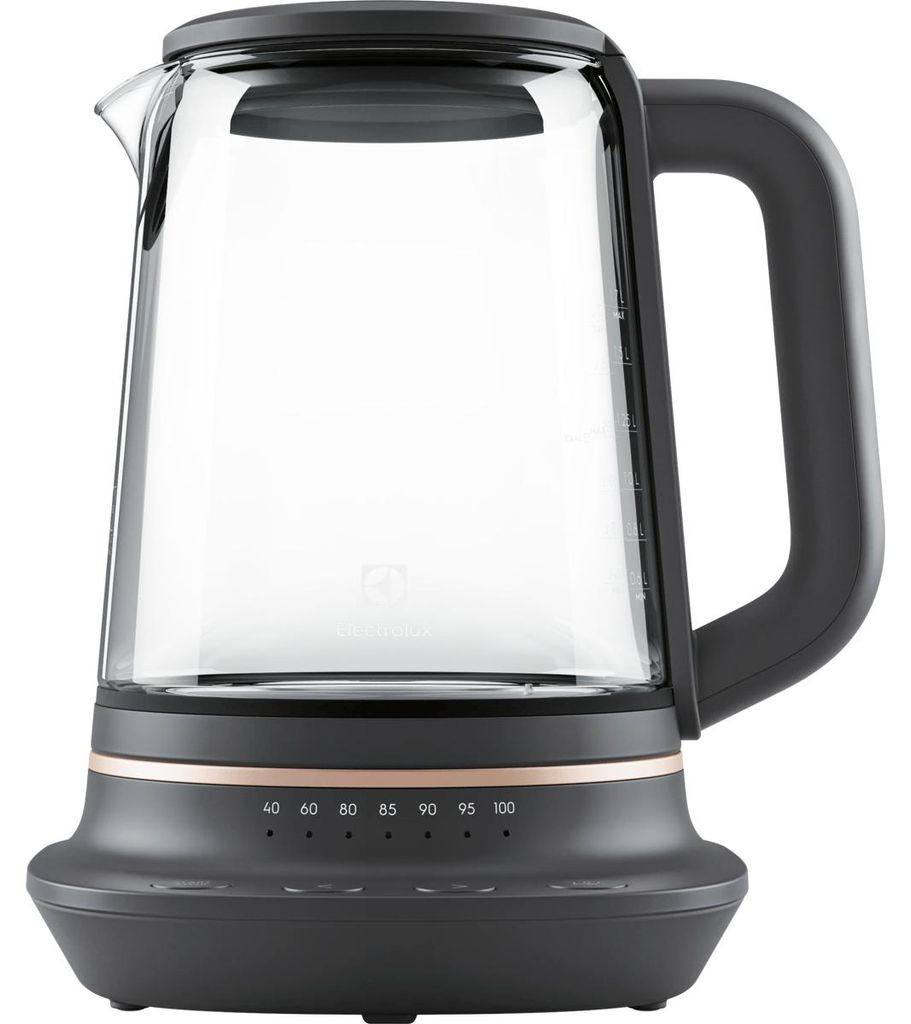 Electrolux E7GK1-8BP, 1,7 l, 2000 W, Schwarz, Kupfer, Produktbild 