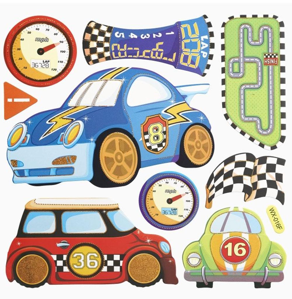 2D Sticker XXL Autos
