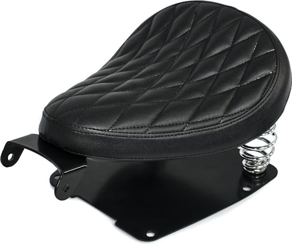 Solo-Federsattel Kit KB09 für Chopper / Custombikes Modelle 96-17 mit