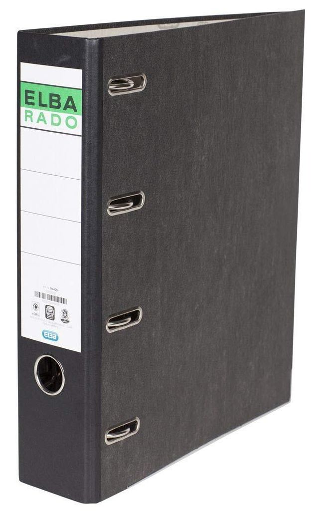 ELBA Doppelordner für Kontoauszüge rado Wolkenmarmor DIN A4 Rückenbreite: 75 mm