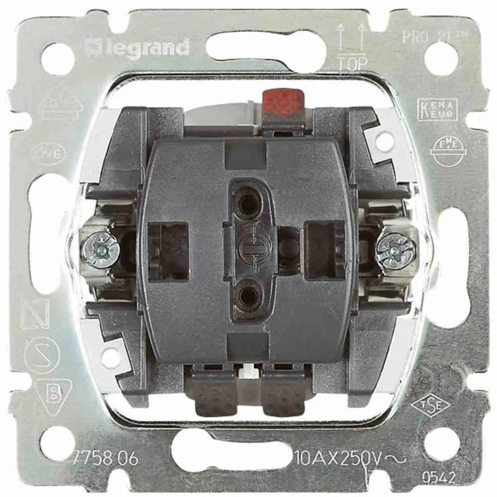 Interrupteur store Legrand Creo 775804 bascule Pro21 ultra robuste