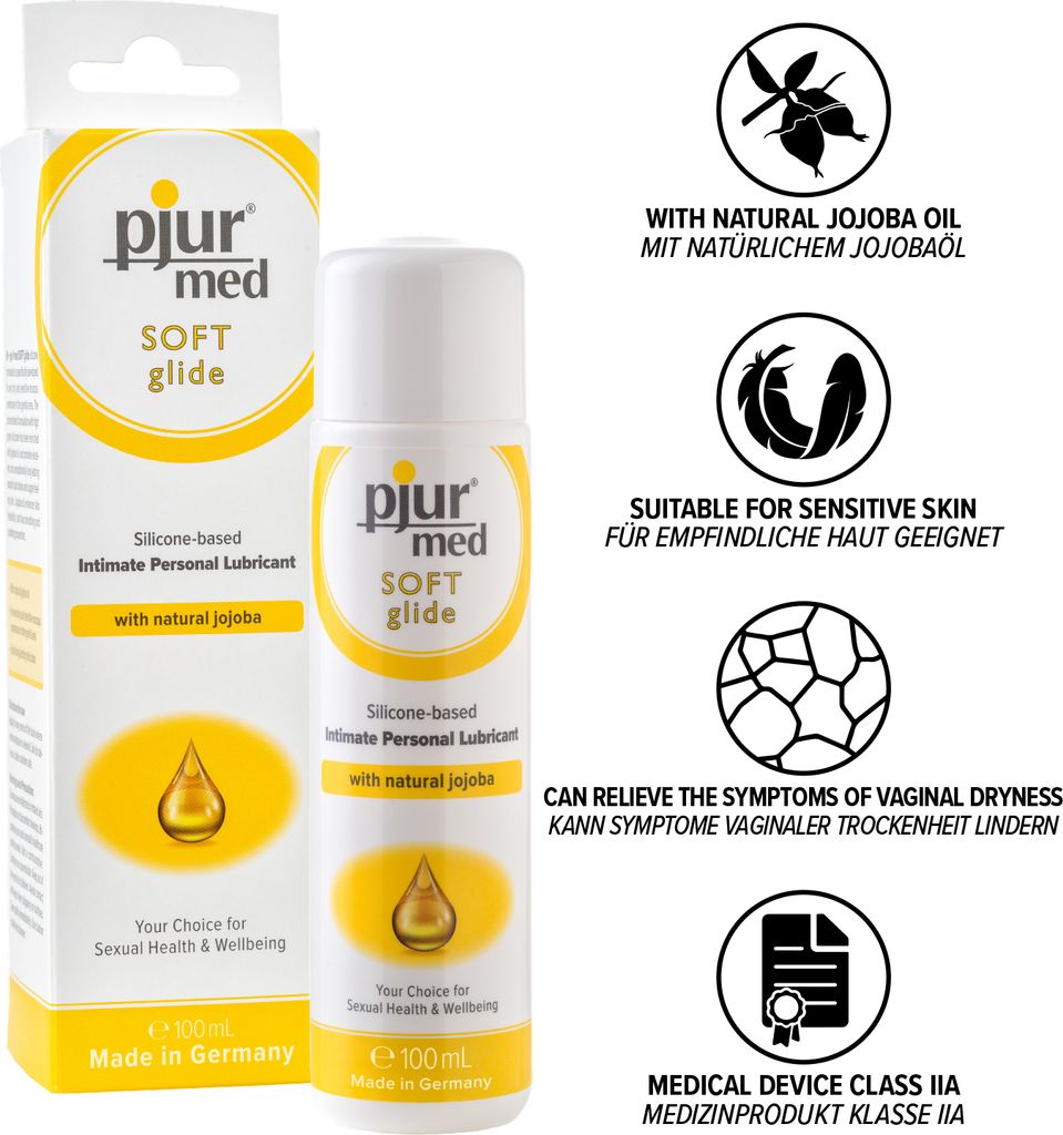 pjur med SOFT glide - Medizinisches Gleitgel mit Jojobal