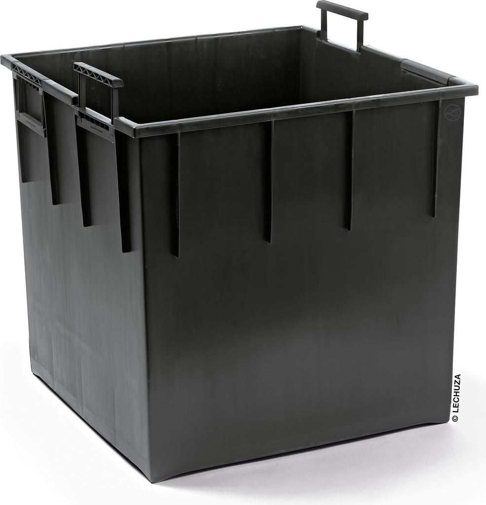 Pflanzeinsatz Lechuza für Cubico 22 Kunststoff schwarz Produktbild 