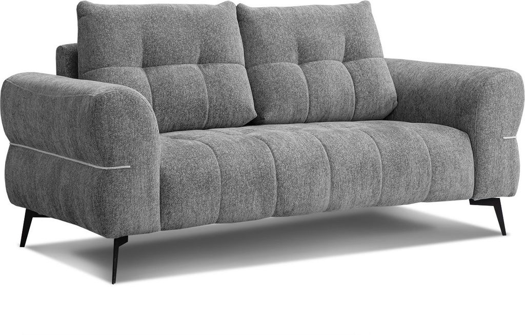 SALVINI Sofa 2,5-Sitzer, grau
