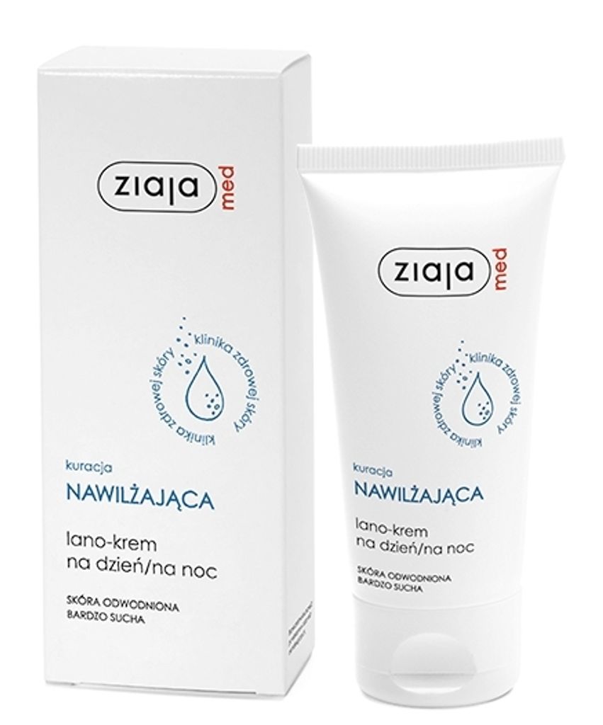 Ziaja Med Moisturizing Lano Cream Day Night 50ml Produktbild 
