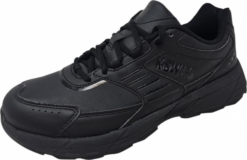 K-Swiss Tario Sneaker en cuir noir Image du produit 