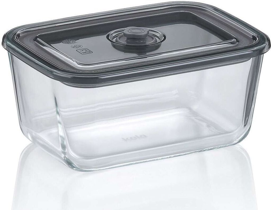 Lebensmittelbehälter, Lunchbox, mit Deckel, 2,2 L, Produktbild 