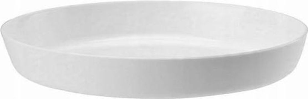 Kunststoffuntersetzer für Blumentöpfe AZALIA 11 cm, weiß
