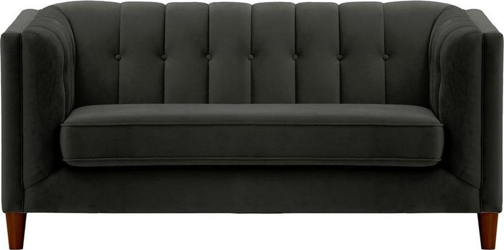 Zweisitzer-Sofa Sodre-Velluto 20-dark oak
