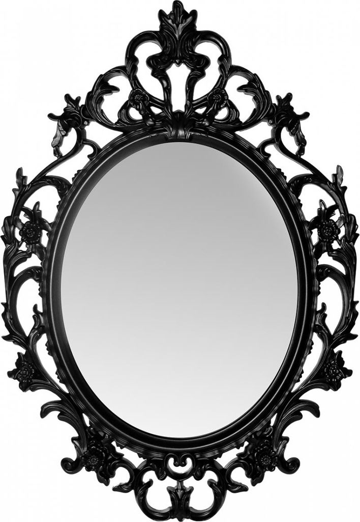 Eleganter Gothic Manor Wandspiegel 83x58cm Produktbild 