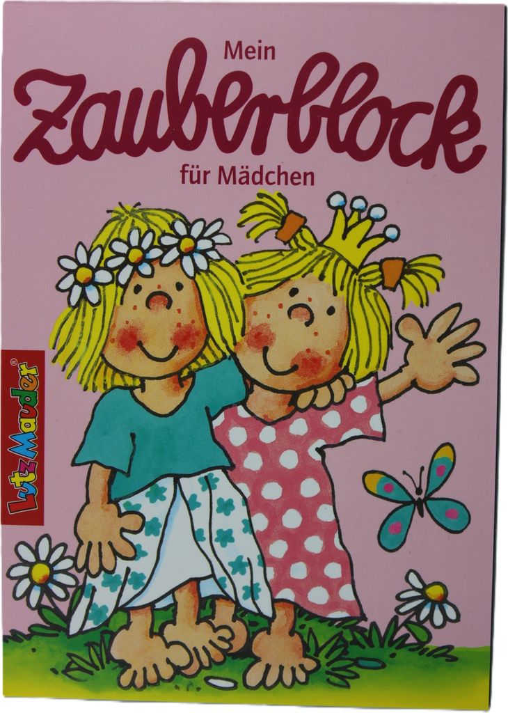 Lutz Mauder - 18598 - Zauberblock, Mädchen, 23 Seiten, DIN A 6, Papier