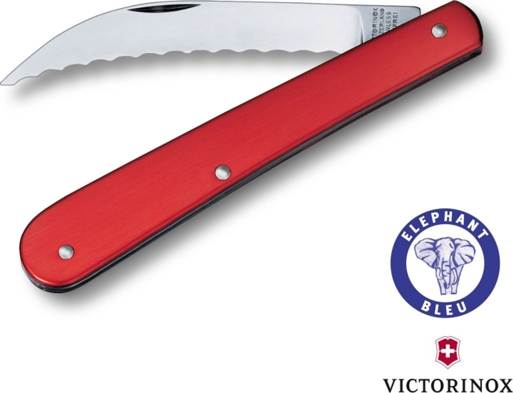 Victorinox Bäckermesser Wellenschliffklinge Aluschale 0.7830.11