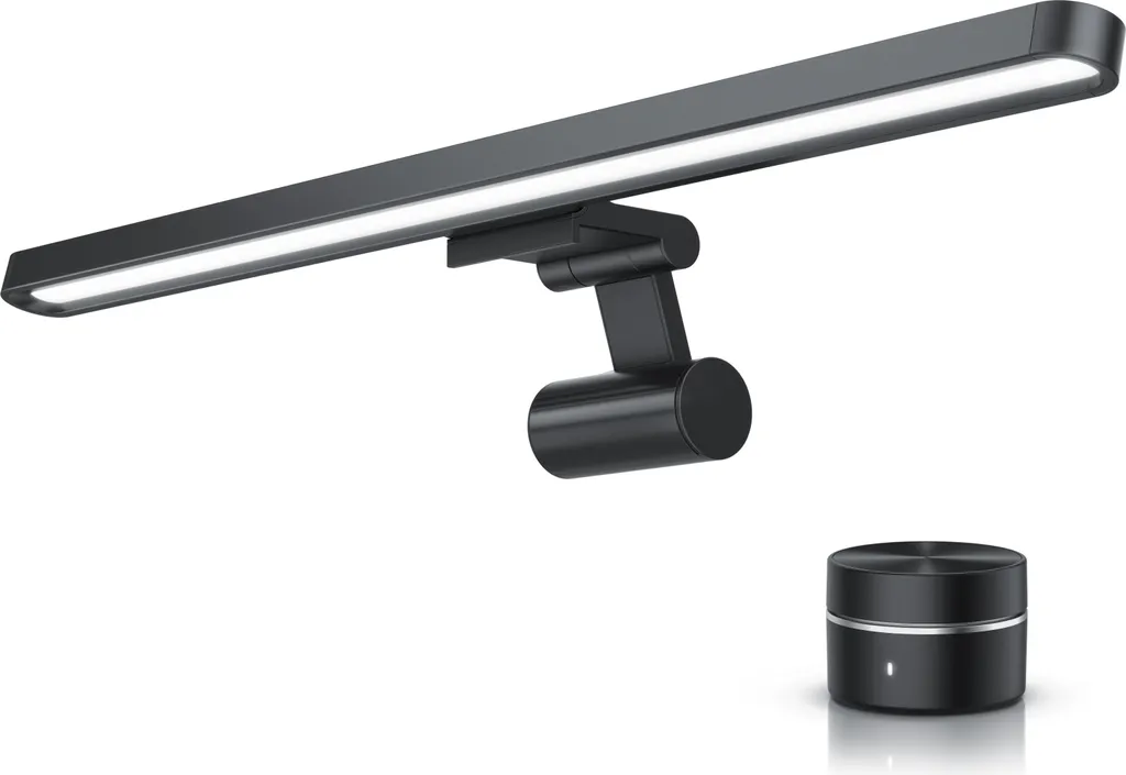 Lampe moniteur CSL LED Screenbar 8W avec télécommande sans fil - Noire