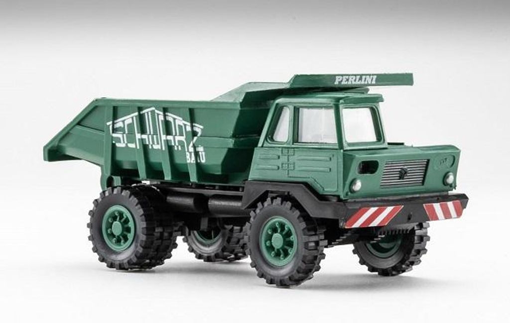 VK-Modelle 31011 - 1/87 Perlini T25 Muldenkipper, SCHWARZ Bau - Neu