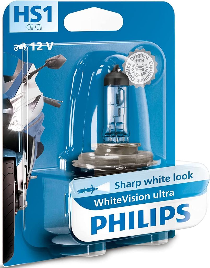 Philips WhiteVision Ultra Moto HS1 PX43t-38 12 V 35/35 W (1 Obrázok produktu 