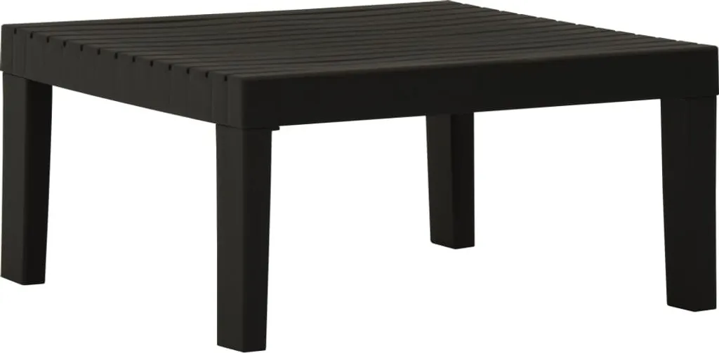 Offerta Tavolo Giardino Plastica Grigio The Living Store Online
