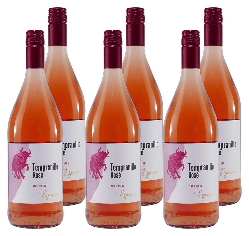 Tempranillo Vino Rosado -lieblich- (6 x 1,0L) Produktbild 