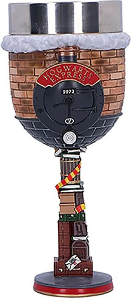 Goblet Harry Potter Plateforme 9 3/4 en résine - Collection Officielle