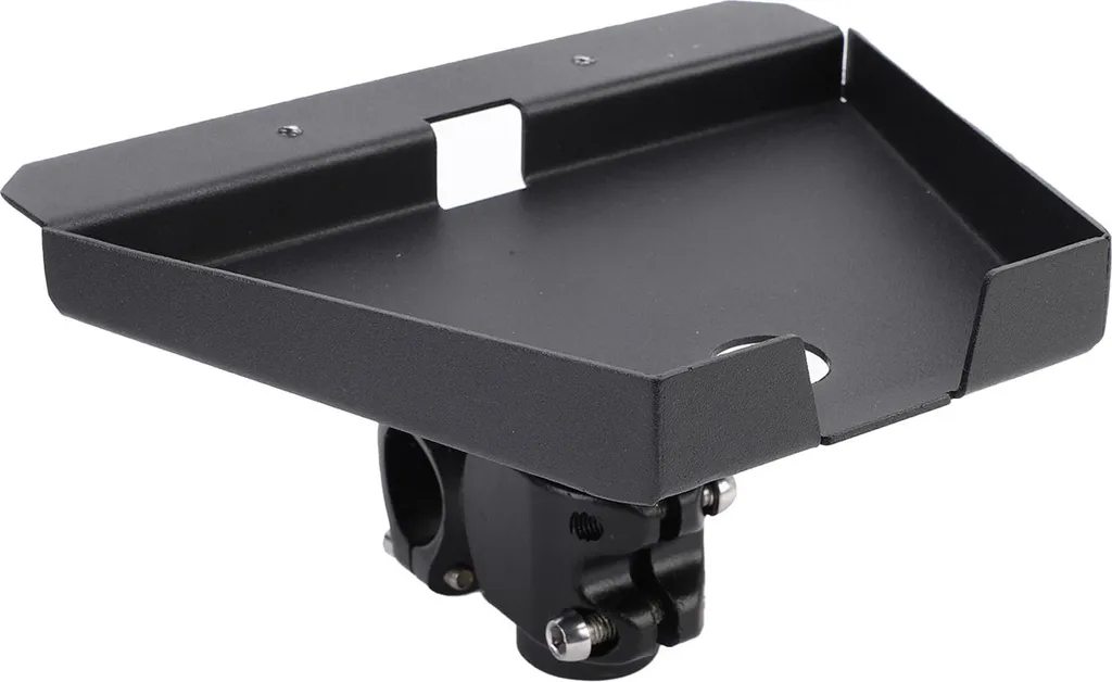 Staffa per scala RV in lega di alluminio, gamma di installazione regolabile 0,8-1,17 pollici per pali, yacht, veicoli da campeggio