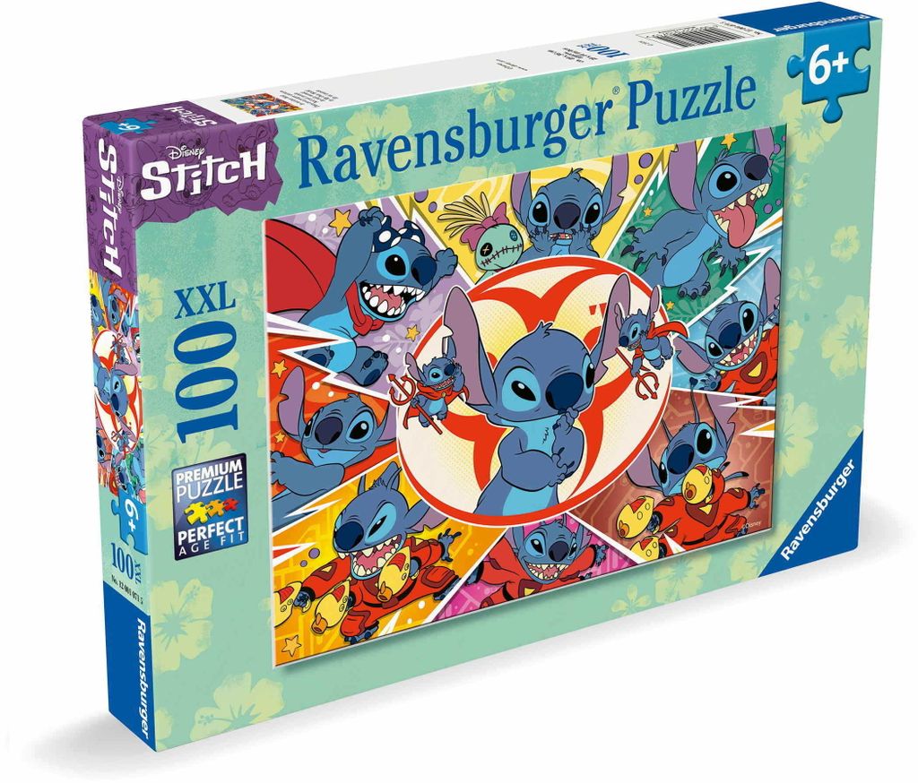 Disney Stitch - Kinderpuzzle - In meiner Welt - 100 Teile Produktbild 
