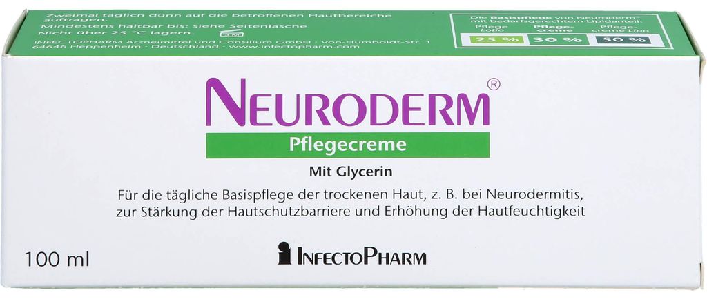Neuroderm Pflegecreme, 100 ml Creme Produktbild 