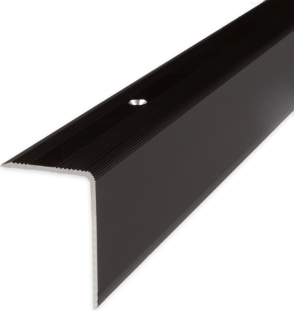 PROVISTON | Treppenkanten- & Winkelprofil | Aluminium | 30 x 42 x 1000 mm | Bronze Dunkel