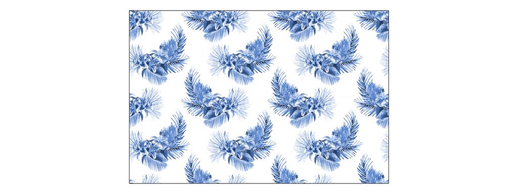 Muralo Fototapete 270 x 180 cm Vlies Tapete Wandtapeten moderne Wandbilder XXL Pflanzen Blumen Flora Palmen