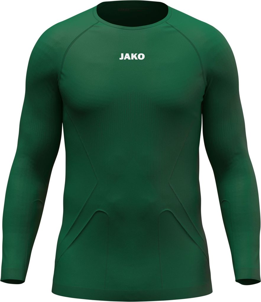 Jako Lightweight Longsleeve Herren - Dunkelgrün | Größe: S