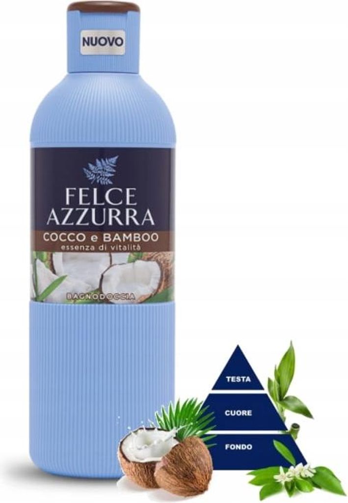 Felce Azzurra 24650, Żel pod prysznic, 650 ml, Dorośli, Zdjęcie produktu 