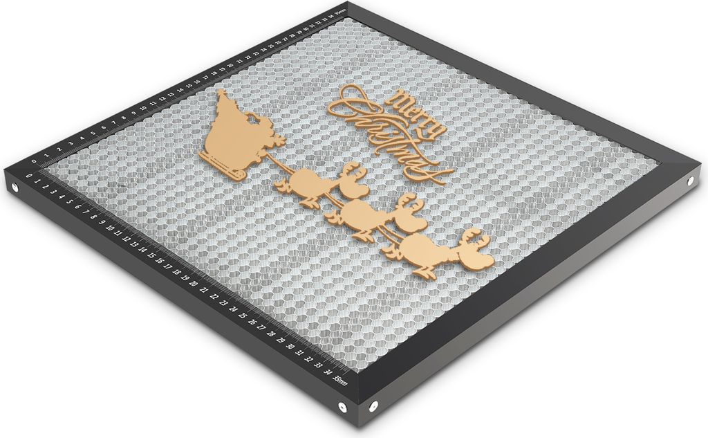 Hengda 400*400mm Table en nid d'abeille Table de travail en Image du produit 