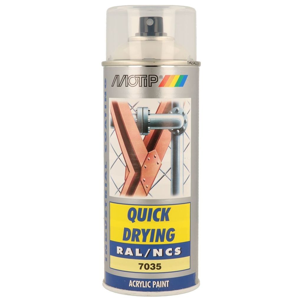 Motip Acryl RAL 7035 lichtgrau glänzend 400 ml 07034