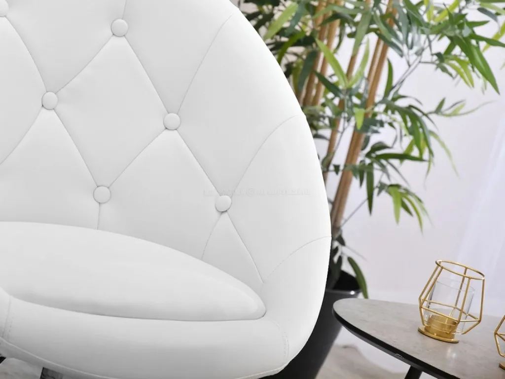 Chaise à roulettes ergonomique DERIAN au design bicolore