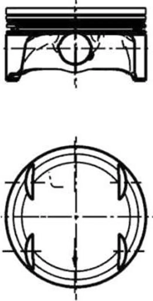 Réparation moteur : Piston KOLBENSCHMIDT 40348600 contre la perte de compression