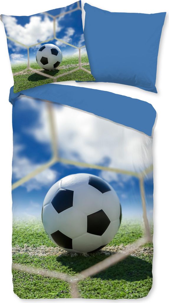 Duvet cover Good Morning 135x200 + 1* 80x80 cm - football Produktbild 