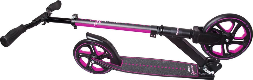 Muuwmi Aluminium Scooter Pro – Höhenverstellbar, 215mm Reifen, ABEC 7 Lager, Bis 100 Kg, GS-geprüft