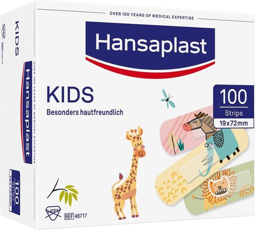 Hansaplast Kinderpflaster - Kids 100 Stück Produktbild 