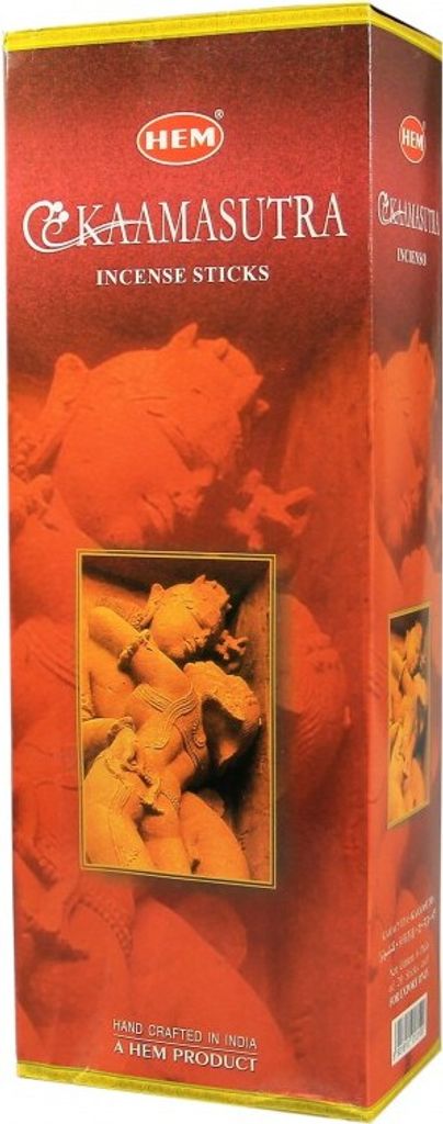 120 Räucherstäbchen KAMA SUTRA Duft aus Indien Marke HEM Produktbild 