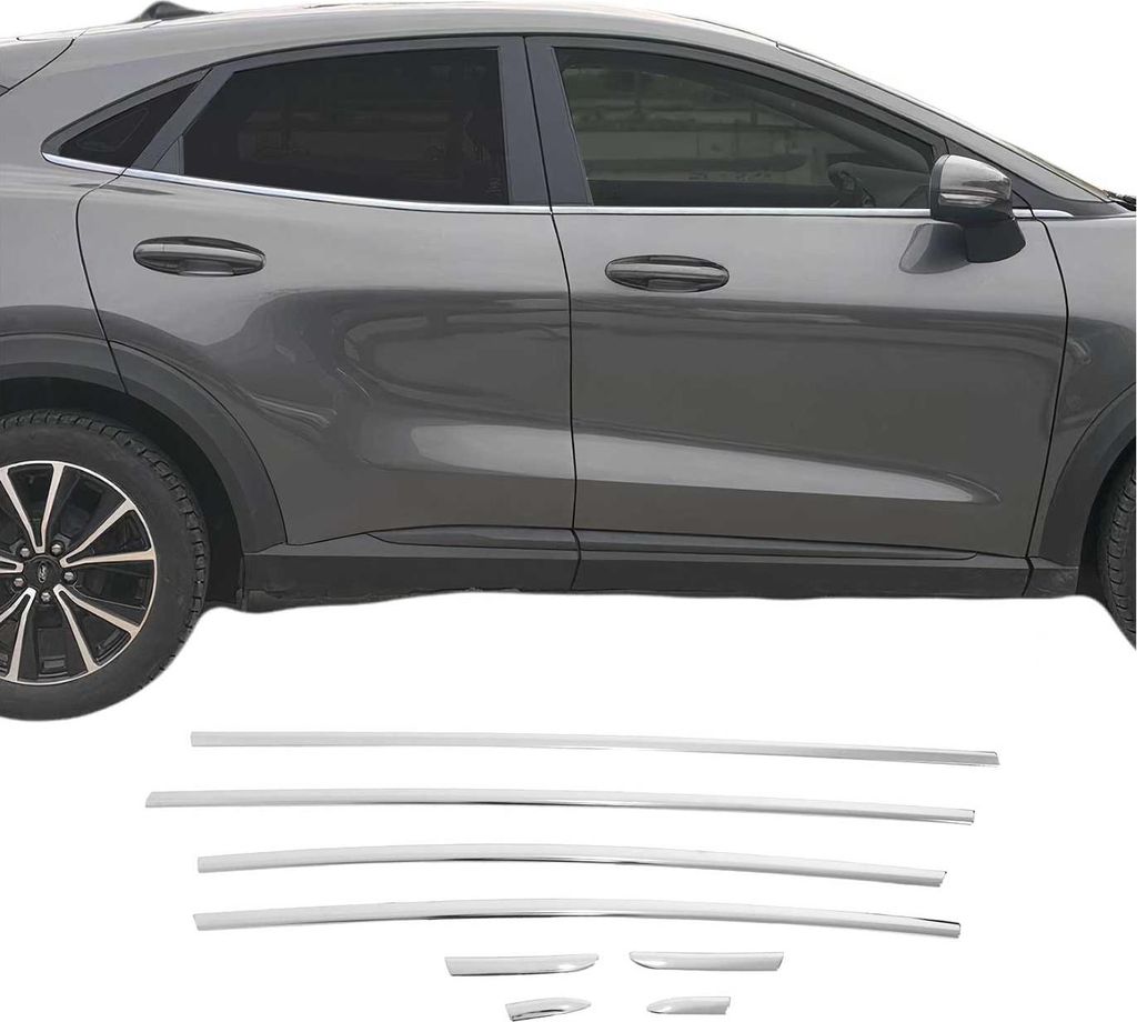 Baguettes de fenêtre cadres de fenêtre pour Ford Puma Image du produit 