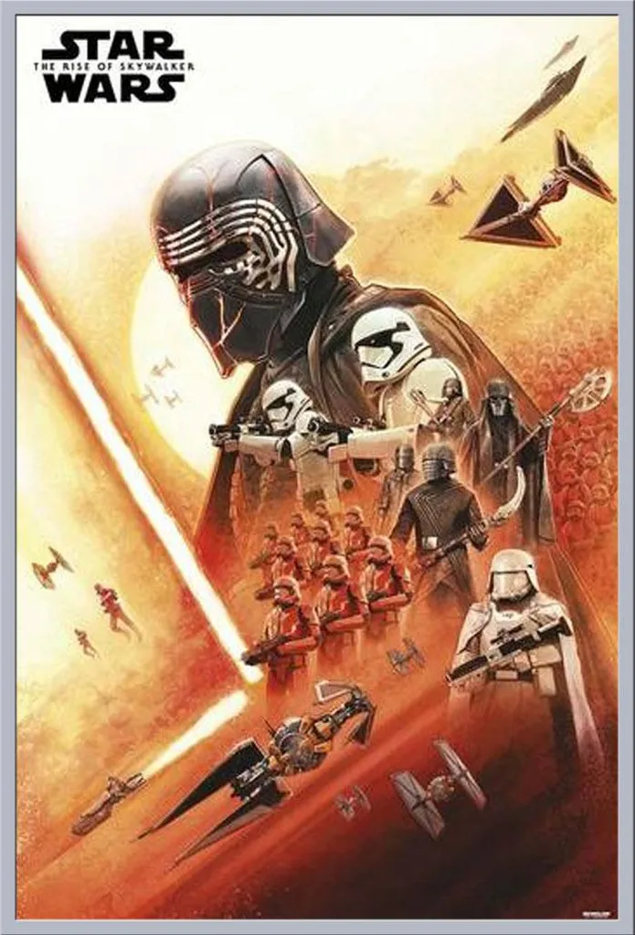 Affiche Star Wars IX Encadrée : Protégez votre Poster avec l'Acrylique