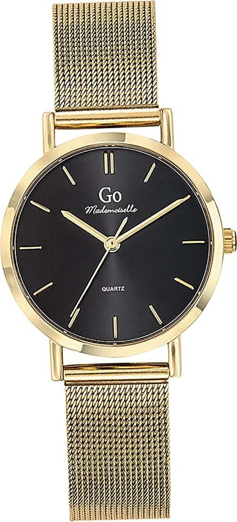 Girl Only Edelstahl Damen Uhr Analog Quarzuhr Armband gold Mademoiselle D2UGO695941