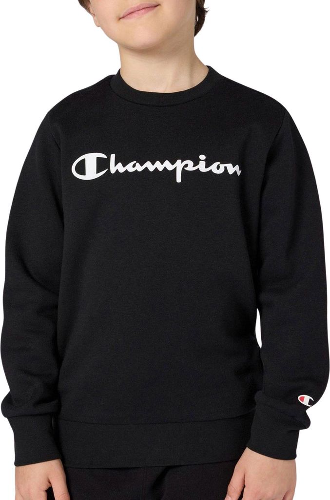 Champion Script Logo Crewneck Pullover Kinder Produktbild 
