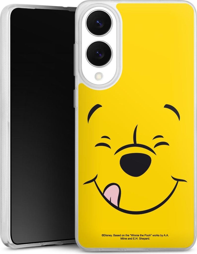 DeinDesign Handyhülle für Samsung Galaxy S25 Edge Silikon Hülle Case Smartphone Schutzhülle Disney Offizielles Lizenzprodukt Winnie Puuh